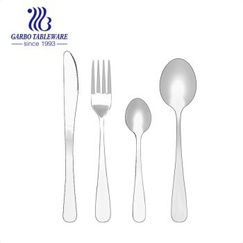 Cheap Price China Factory Made 24 Pieces Stainless Steel Flatware Set 18/0 Stainless Steel manufacturers