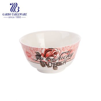 Best import selling ceramic bowl with color under-glazed decoration for sale