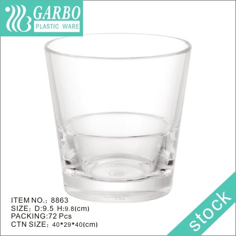 Promotion 1oz classic V shape shot drinking plastic cup