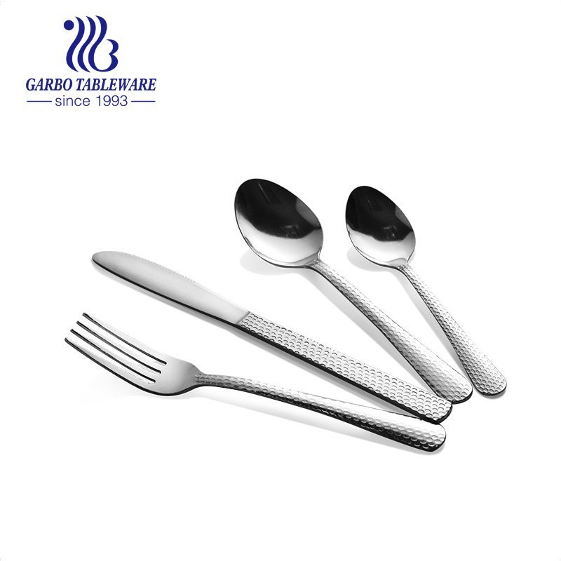 Garbobasics 9-piece flatware cutlery set 18/10 stainless steel tableware set for dinner