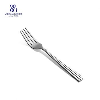 Wholesale stainless steel 18/0 classic dinner forks hand polished steak beefe meat forks silver flatware