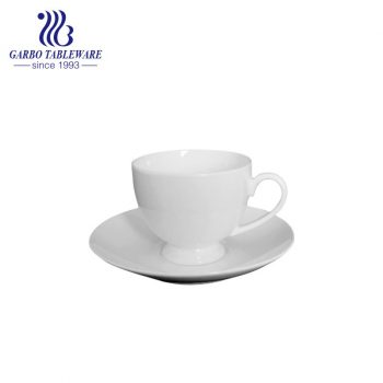 Elegant new bone china cup and saucer set for drinking tea