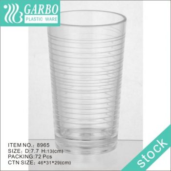 Plastic Unbreakable Cup 35cl reusable polycarbonate juice tumbler