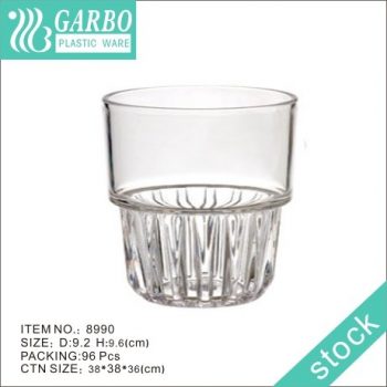 42cl polycarbonate stackable water cup with classic design