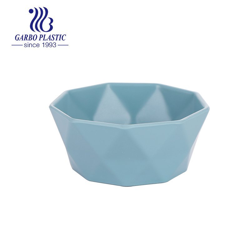 4.5‘’ Unbreakable wheat straw healthy plastic round salad dessert bowl with customized color design