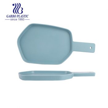 All season Irregular shaped big size strong plastic baking serving dish with handle for home kitchen without breakage