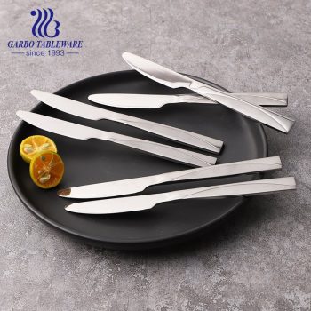 Cheap Price Stainless Steel Dinner Knife 9 inch Set of 12 pcs Suitable for Promotion