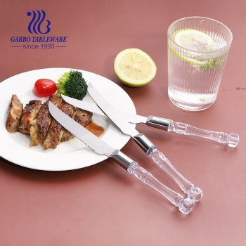 410 stainless steel steak knife tableware flatware cutlery