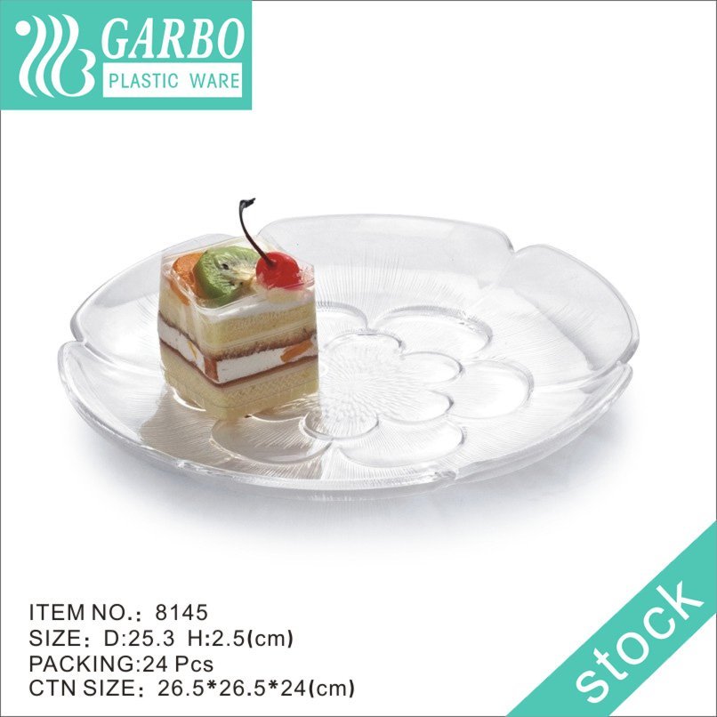 12inch BPA free food safe strong plastic serving platter for all seasons