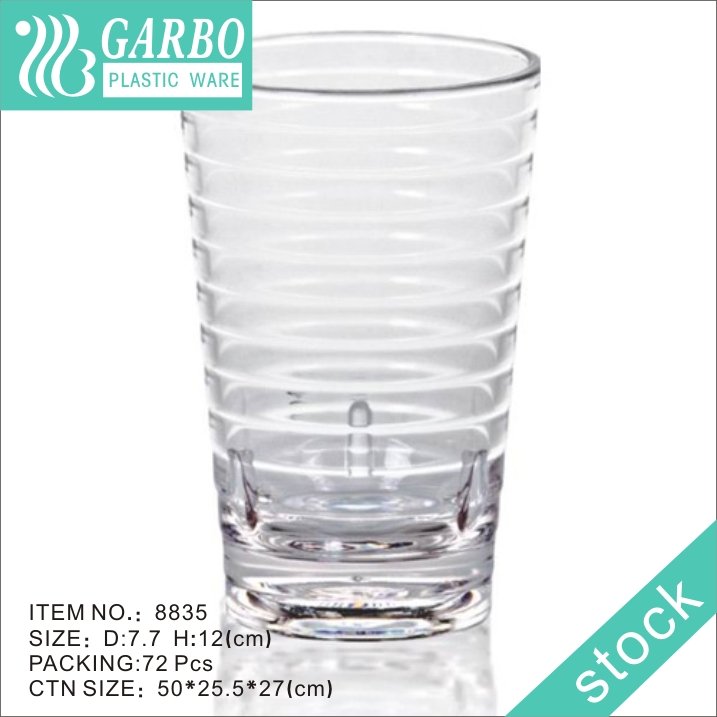 wholesale unbreakable clear small tasting polycarbonate glass cup 150ml