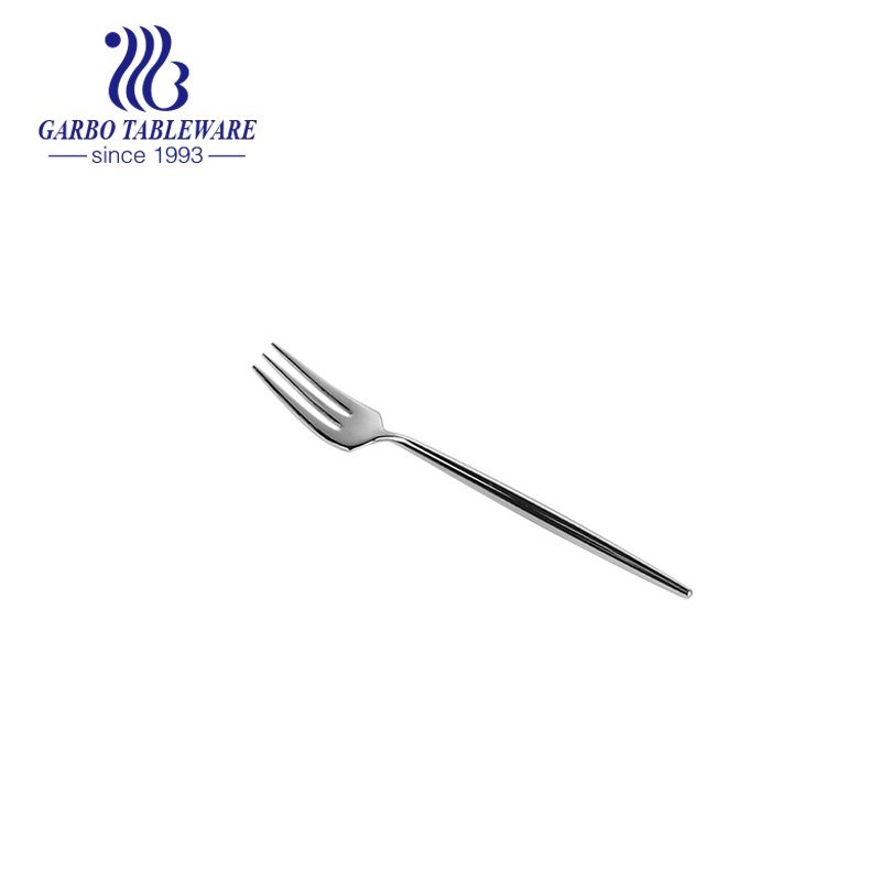 Premium mirror-polished 304SS fruit fork dessert forks for fruit salads