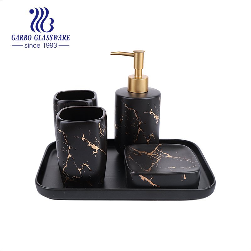 There is always one suitable for you with these fashion hot sale ceramic bathroom washing set