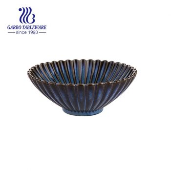 950ml pocerlain noodle bowl with glazed color for using at home