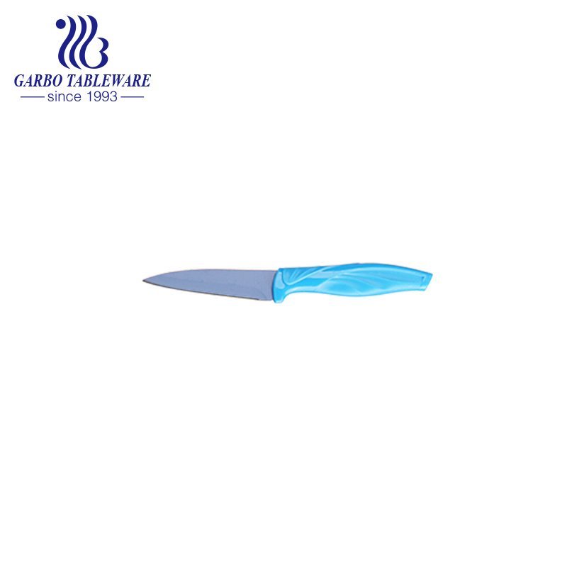 China Manufacturer Environmental-friendly Pending Kitchen Paring Knife With Wheat Straw Hand