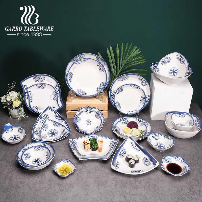 Garbo launched 3 series melamine dinner tableware