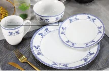 New design porcelain dinnerware variety dinner set