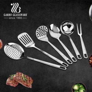 stainless steel kitchen utensil set