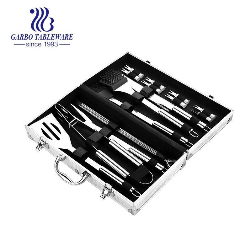 3pcs Stainless Steel BBQ Tongs Premium Grill Tongs Turner and Meat Fork