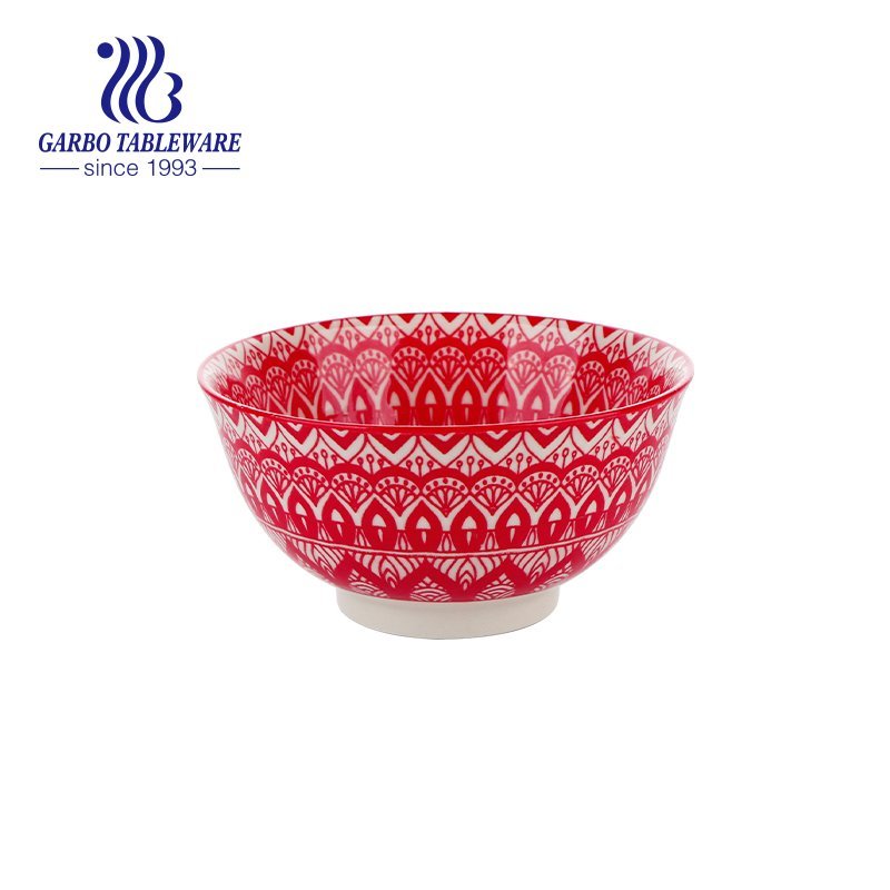 Pure blue bowl 520ml for eating rice at home for wholesale