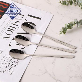 304SS high quality cutlery regular design 12pcs set dinner spoon stainless steel cutlery