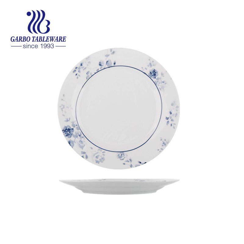 Wholesale custom tableware dish New Bone China 8inch deep dessert dish for dinning