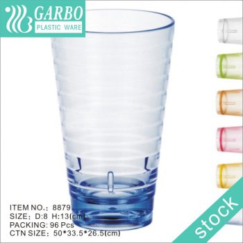 wholesale polycarbonate 12oz Unique Unbreakable Plastic beer Glasses Cup