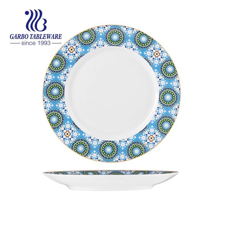 porcelain flat dish