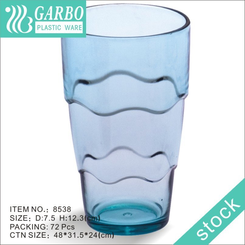 Reusable, BPA-free Factory 270ml Plastic Stackable Water Tumblers