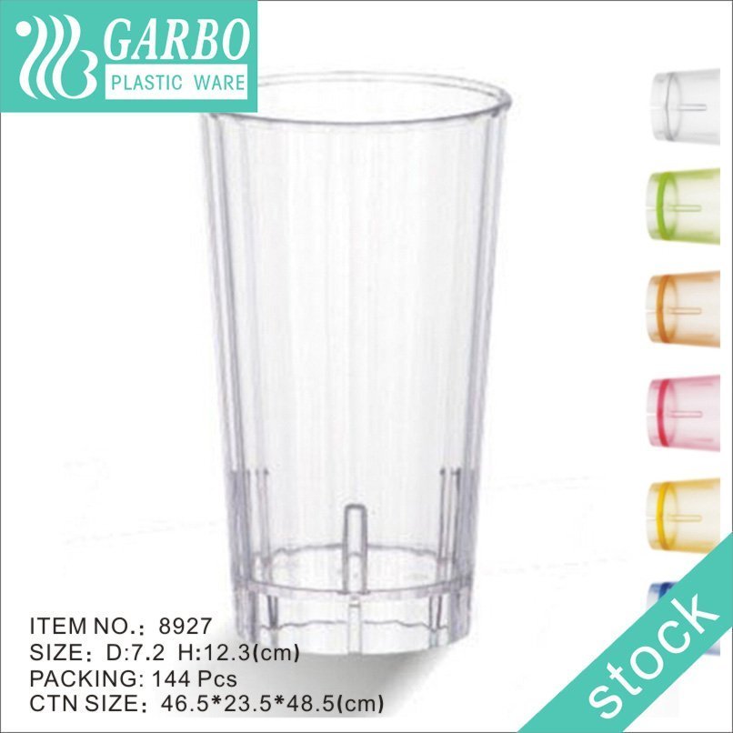 home daily drinking 8oz water juice cup polycarbonate pink